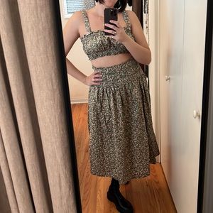 Floral matching  set by ZARA